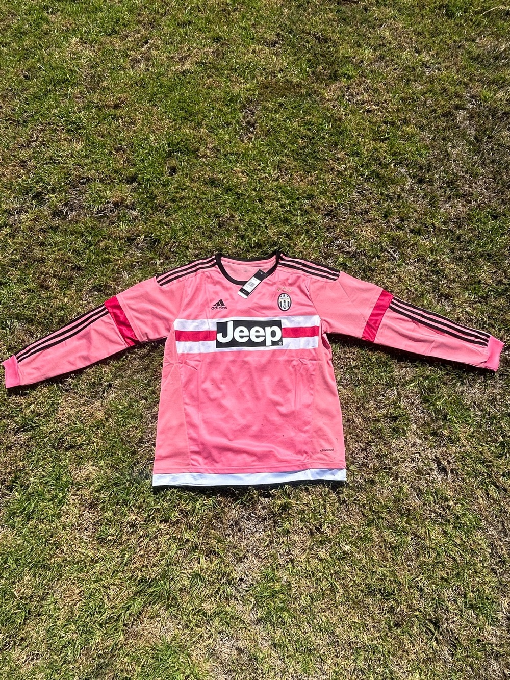 15/16 Long Sleeve Juventus Away Jersey (XL)